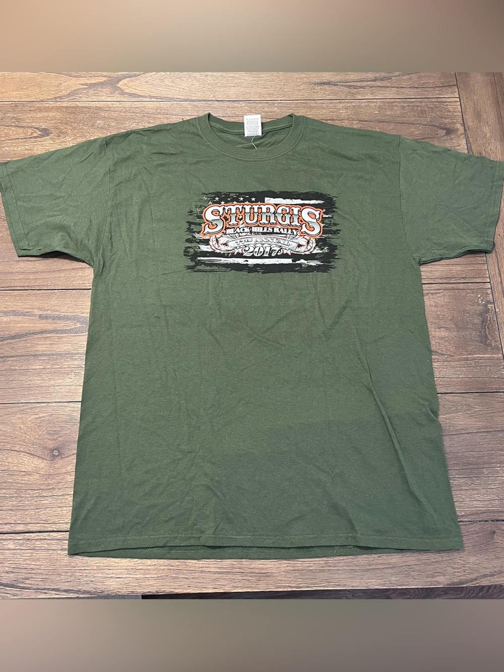 NWT Sturgis 2017 Black Hills Rally T-Shirt Men’s XL
